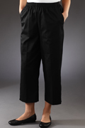 Alfred Dunner Classics Cotton-Rich Twill Capri Pants - Black
