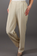 Clearance - Koret Slimming Solutions Flat Front Women's Linen-look Natural Pants - Short or Regular Length