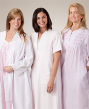 Seersucker robes by Miss Elaine