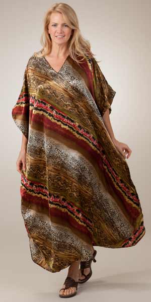winlar satin caftan