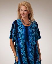 Mission Canyon Tiered Short Sleeve Dress - Sea Escape