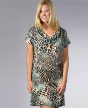 Natori Cruz Sleepshirt in Fun Animal - Discontinued Final Sale Size S