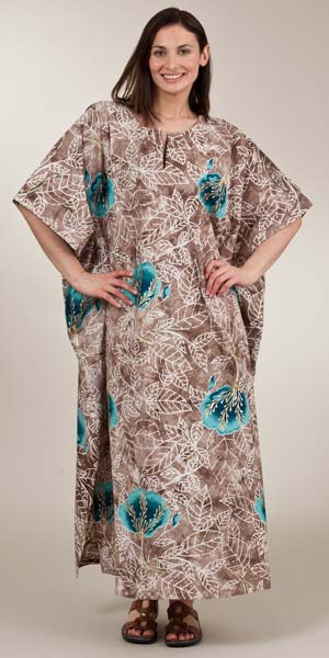 Special Kaftan - One Size Fits Most! Peppermint Bay 100% Cotton in Gobi Desert Print