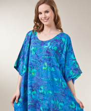 Bali Batiks Rayon Caftan -  Island Keys Print