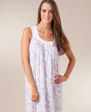 Plus Sleeveless Cotton Lawn Ballet Gown by Eileen West in Spring Fantasy