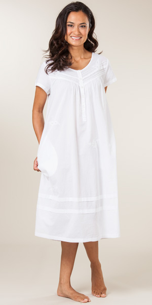 mid length nightgowns