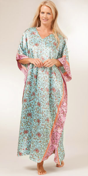 Sale Kaftans - One Size Full Length Caftan in Persian Paisley