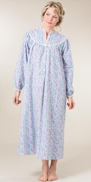 a moo moo nightgown
