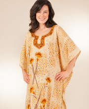 Kaftans - Loungers, Muumuu Dresses & Caftans in Satin & Cotton  