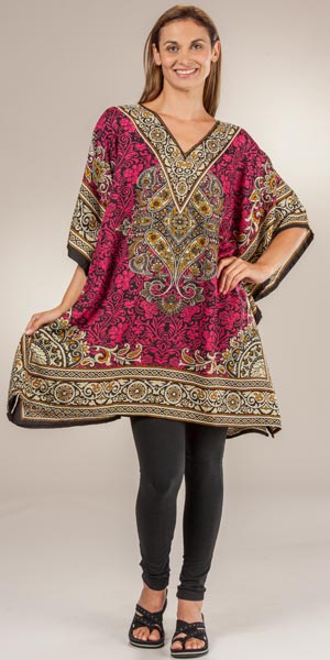 plus size short caftans