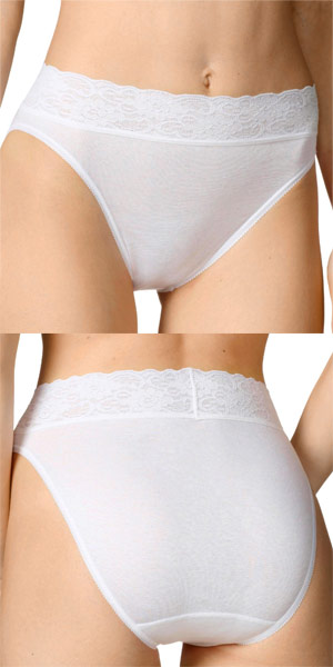 Women In White Cotton Panties 43