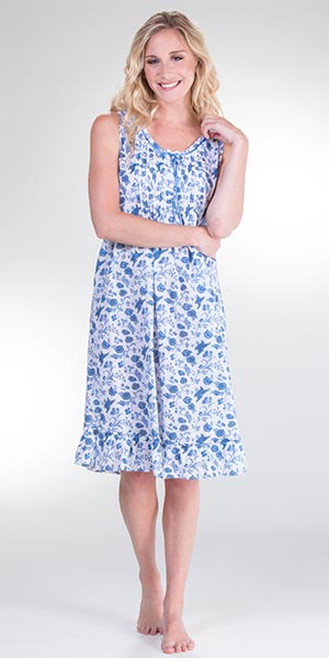 midi length nighties