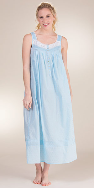 cotton gown long