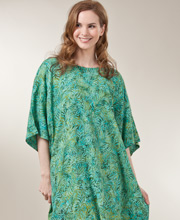 Bali Batiks Rayon Caftan - One Size in Utopia Print