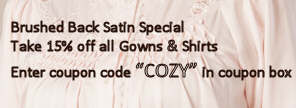Brushed Back Satin Nightgowns Sale & Deals