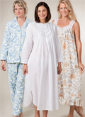 La Cera Sleepwear gown worn by Scarlett Johansson in Glamour Magazine
