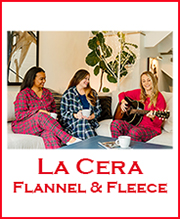 LA CERA FLANNEL & FLEECE