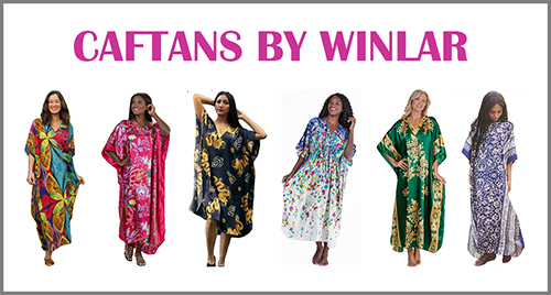 Winlar Satin Caftans with Coupon
