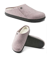 Birkenstock Zermatt Shearling Lined Slipper in Soft Pink