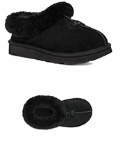 Ugg Tazzette Sheepskin Slipper in Black 