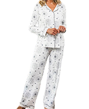 Luscious Bamboo Pajama Set by Yala - Long Sleeve Long PJS in Celestial, Black, Red and Aster