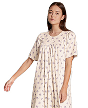 Short Sleeve Nightgowns | Serene Comfort