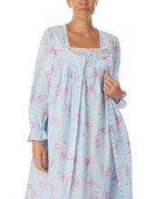 Eileen West Cotton Lawn Nightgown and Robe Set in Whimsical Rose