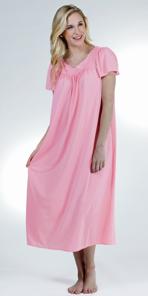 long tricot nightgown