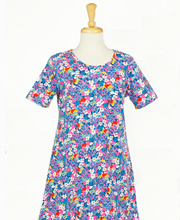 La Cera (Small) Cotton Dress Knit - Short Sleeve in Fairy Frolic