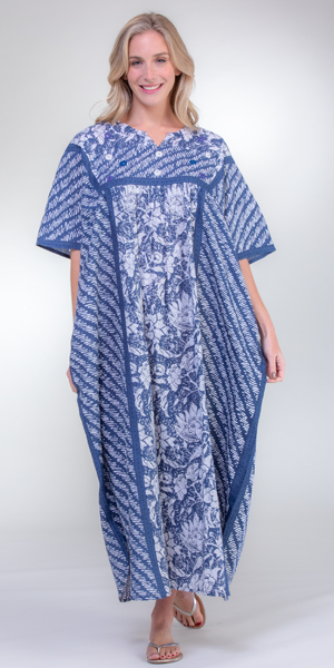 long cotton kaftan