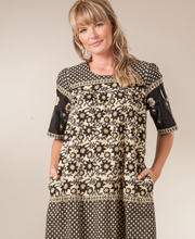 cotton house dresses plus size