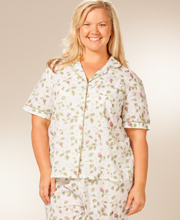 plus size pajamas serene comfort plus size bathrobes