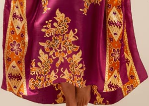 winlar satin caftan
