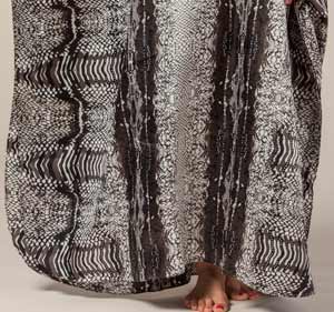 winlar satin caftan