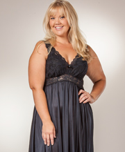 plus size long nightdress