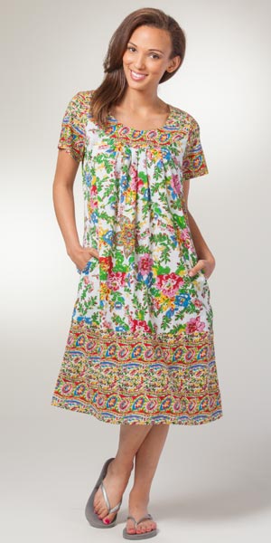 cotton house dress