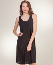 Ellen Parker (Size S) Knee-length Sleeveless A-Line Textured Dress in Black