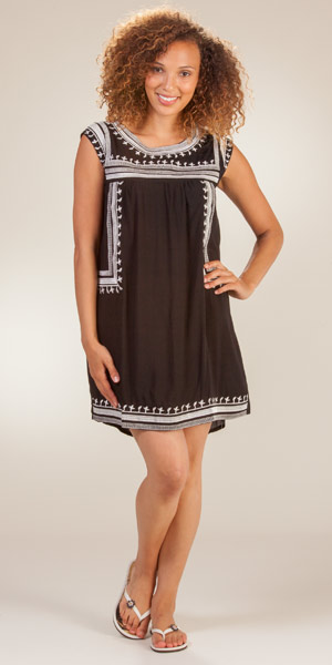 beach shift dress