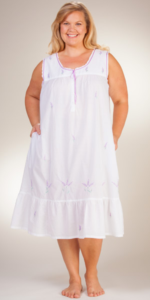 plus size cotton nightdress