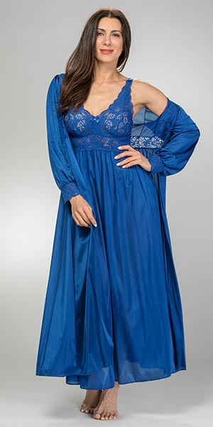Satin Nightgowns With Robes Deals, 58 ...
