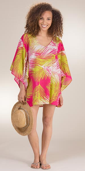 Peppermint Bay 100% Cotton Beach Cover Up in Divine
