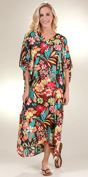 floral kaftans