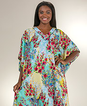 plus size women's caftans