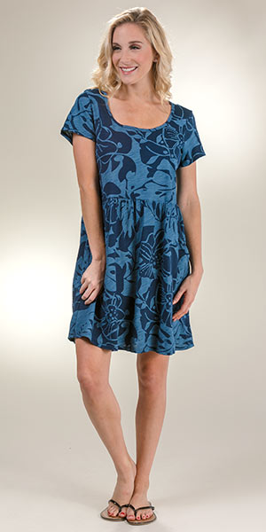 Short Sleeve Babydoll Dress