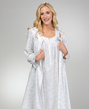 Peignoir Nightgown Robe Sets Serene Comfort