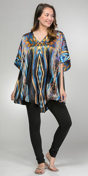 plus size caftan tops