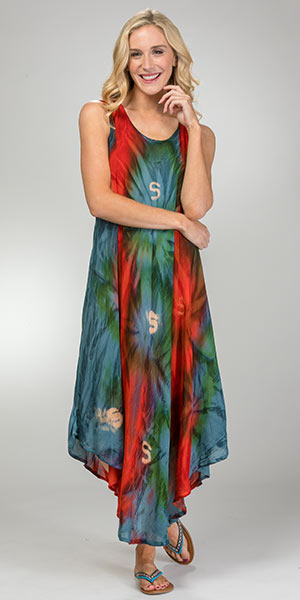 sleeveless beach cover up dresses