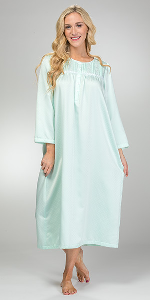 long satin night gown