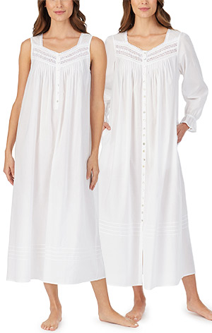 eileen west white cotton nightgowns