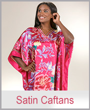>Charmeuse Satin Caftans